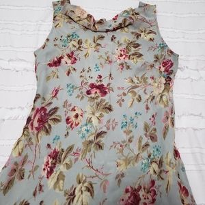 Long sleeveless summer dress